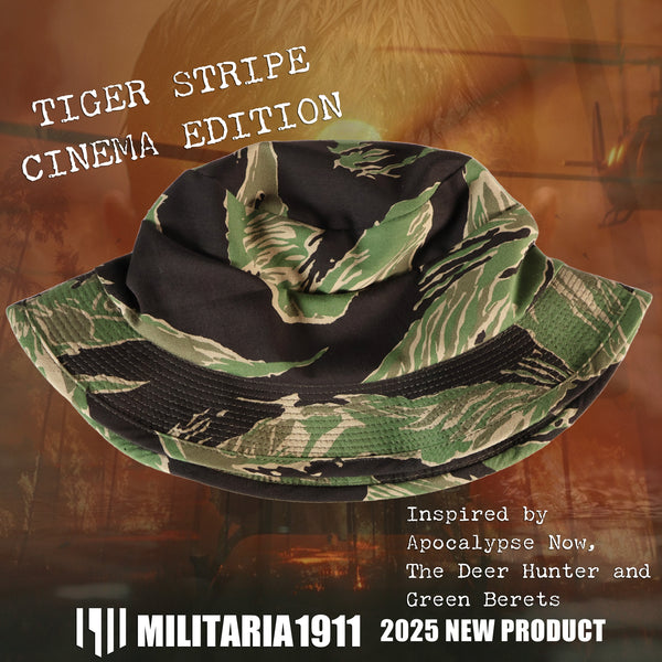 2025年新製品 MILIARIA 1911 TIGER STRIPE CINEMA EDITION BOONIE HAT