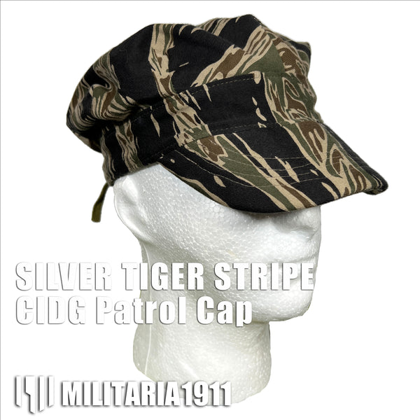 【2024年3月上旬頃納品】MILITARIA 1911 シルバータイガーストライプ CIDG ハット MADE IN JAPAN