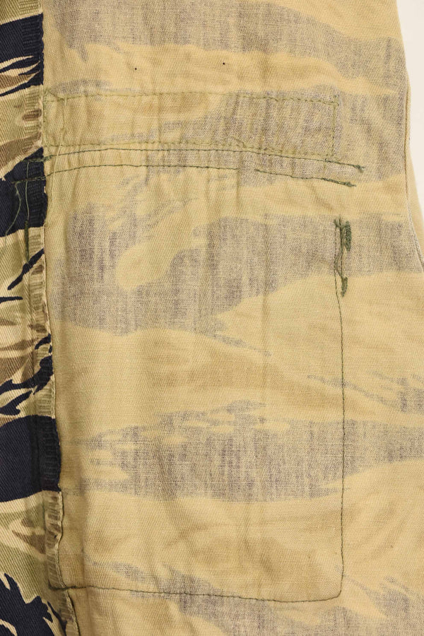 1960年代 初期 ゴールドタイガー タイガーストライプシャツ パッチ付 USカット M 中古品
