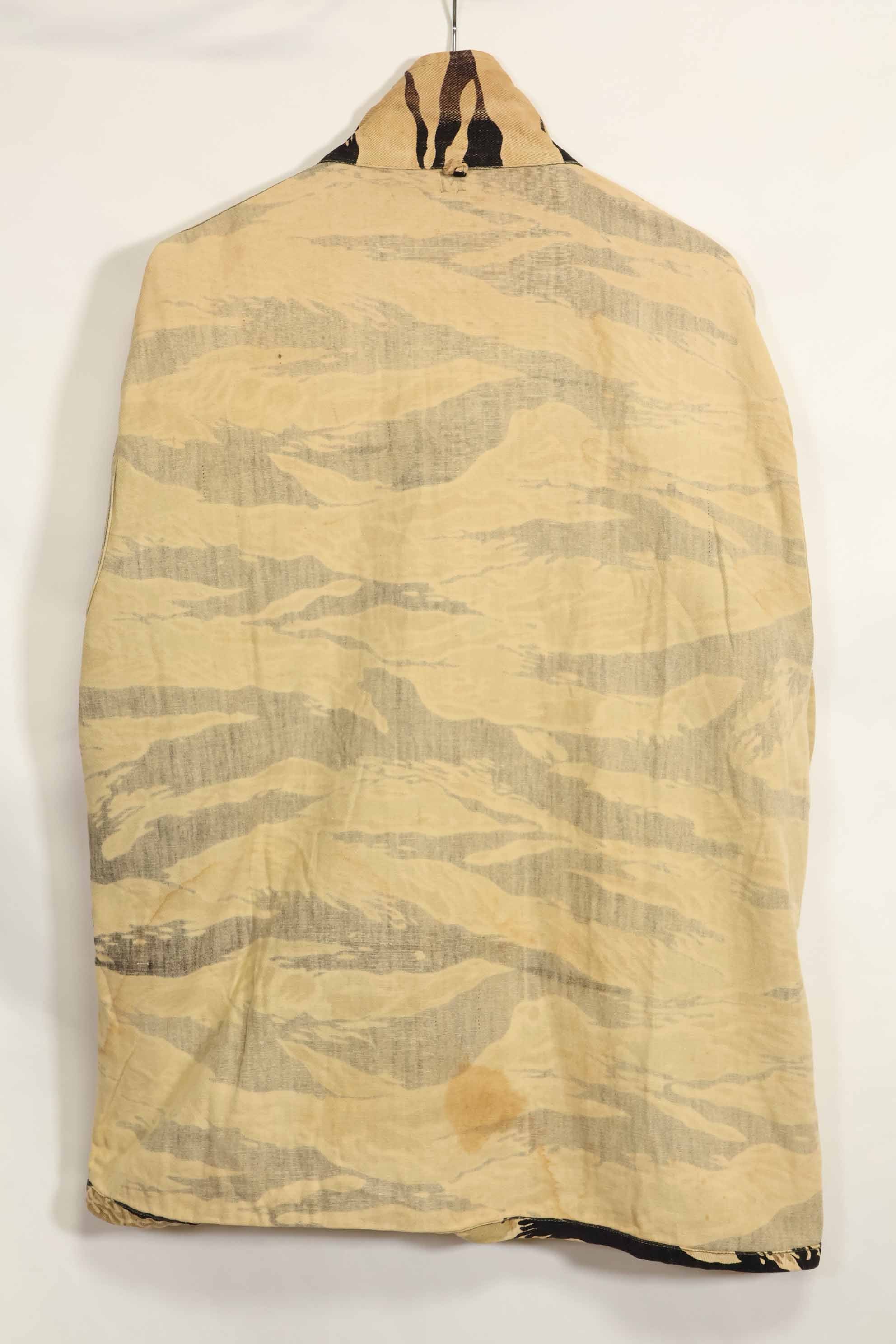 1960年代 初期 ゴールドタイガー タイガーストライプシャツ パッチ付 USカット M 中古品
