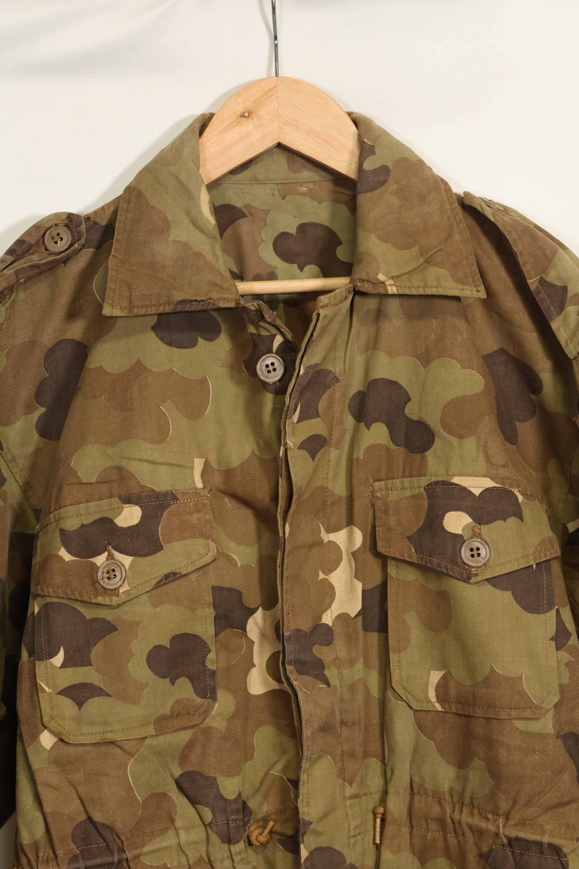 1960年代 ARVN 野戦憲兵 ミッチェル迷彩 フィールドジャケット 中古品