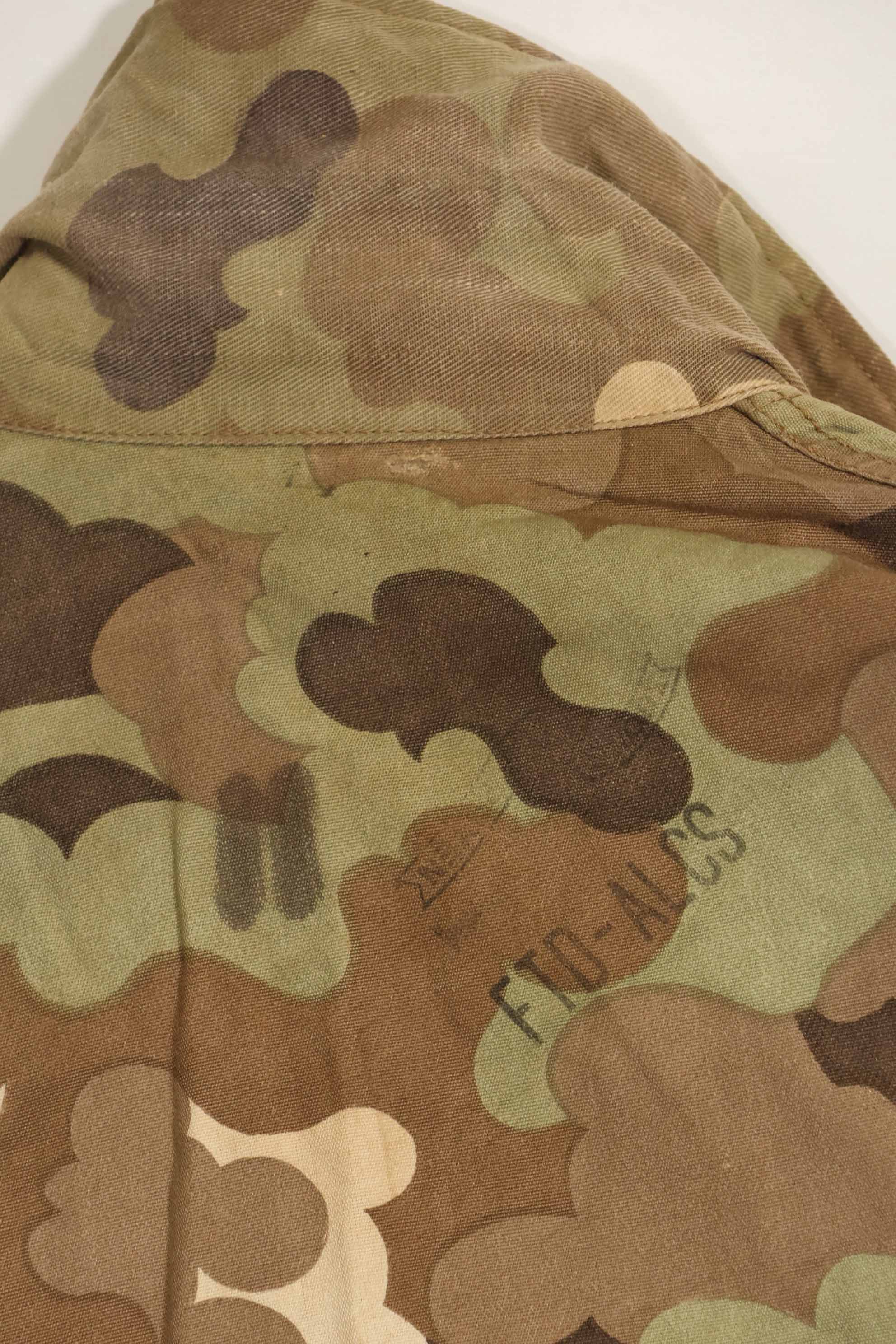 1960年代 ARVN 野戦憲兵 ミッチェル迷彩 フィールドジャケット 中古品