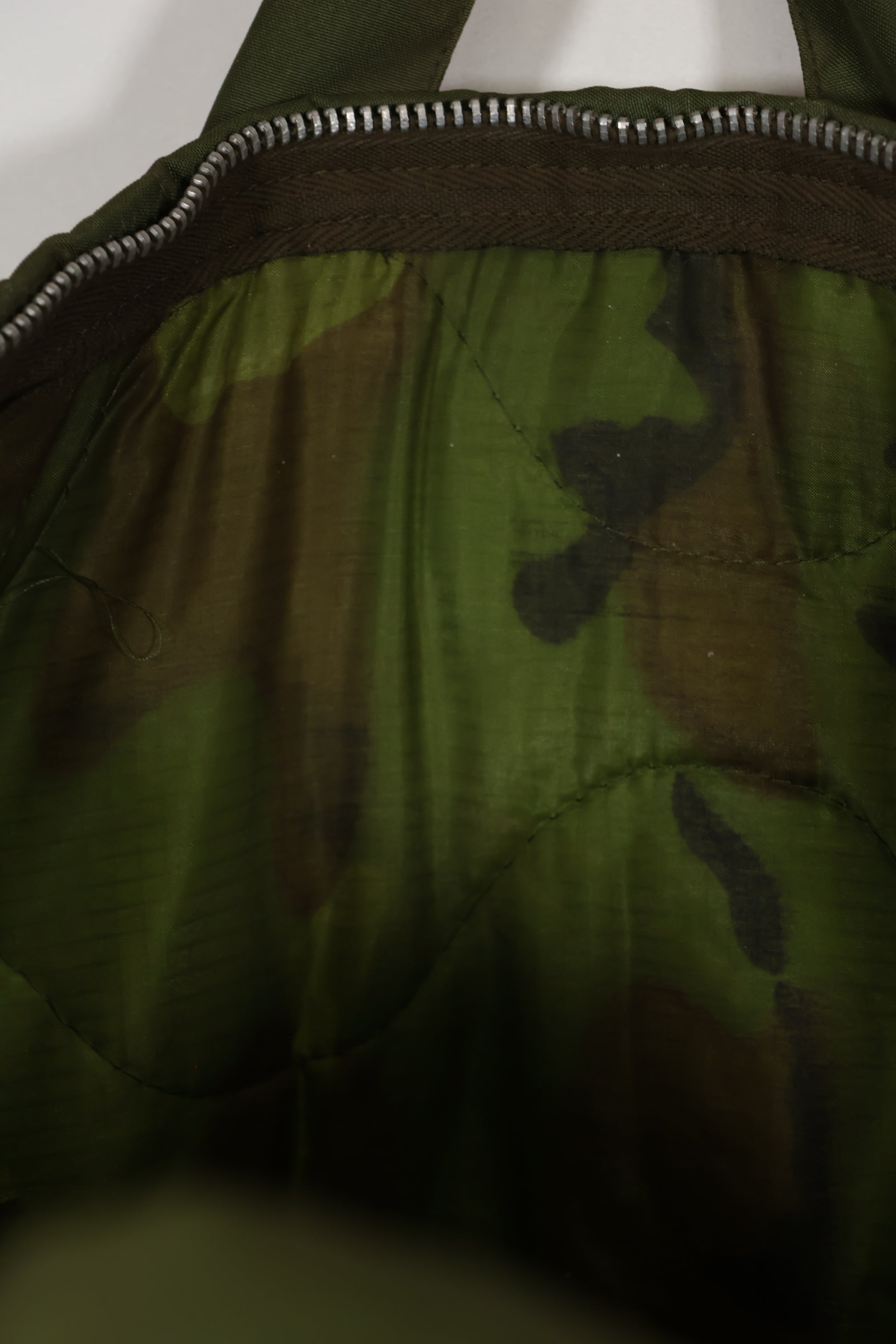 1970年製 アメリカ空軍 ヘルメットバッグ ERDLライナー レア品 中古品