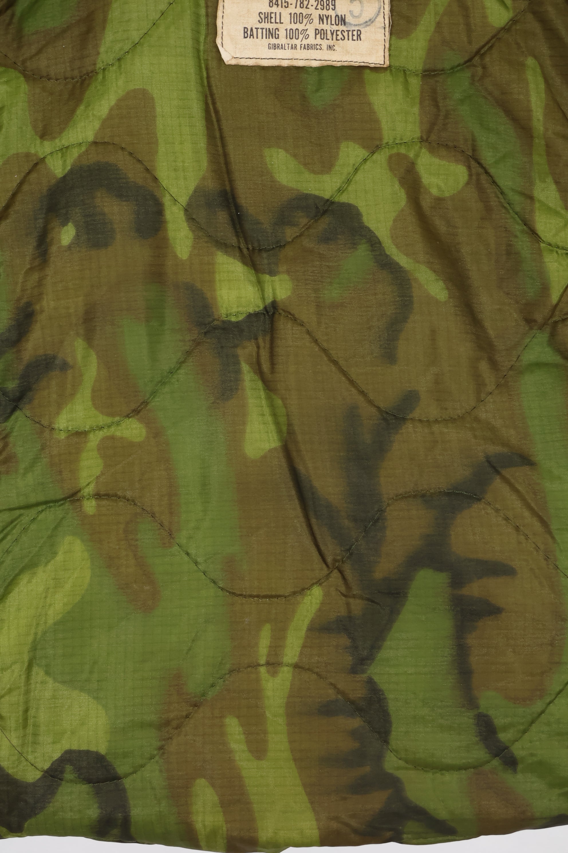 1970年製 アメリカ空軍 ヘルメットバッグ ERDLライナー レア品 中古品