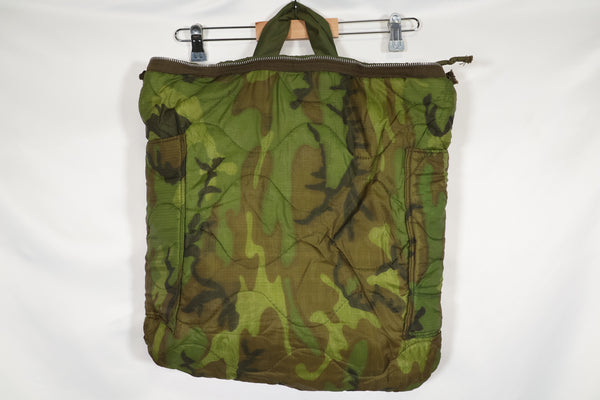 1970年製 アメリカ空軍 ヘルメットバッグ ERDLライナー レア品 中古品