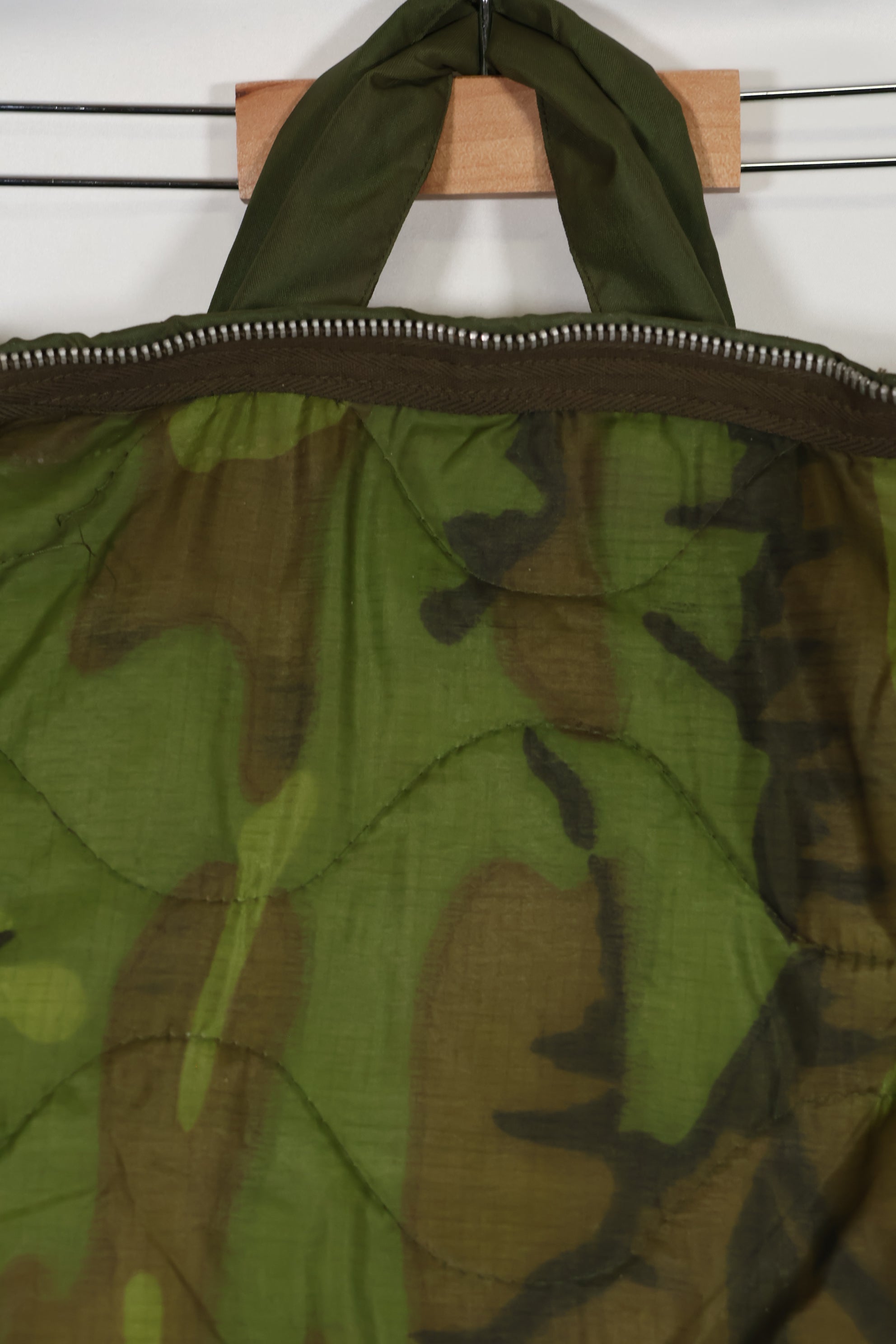 1970年製 アメリカ空軍 ヘルメットバッグ ERDLライナー レア品 中古品