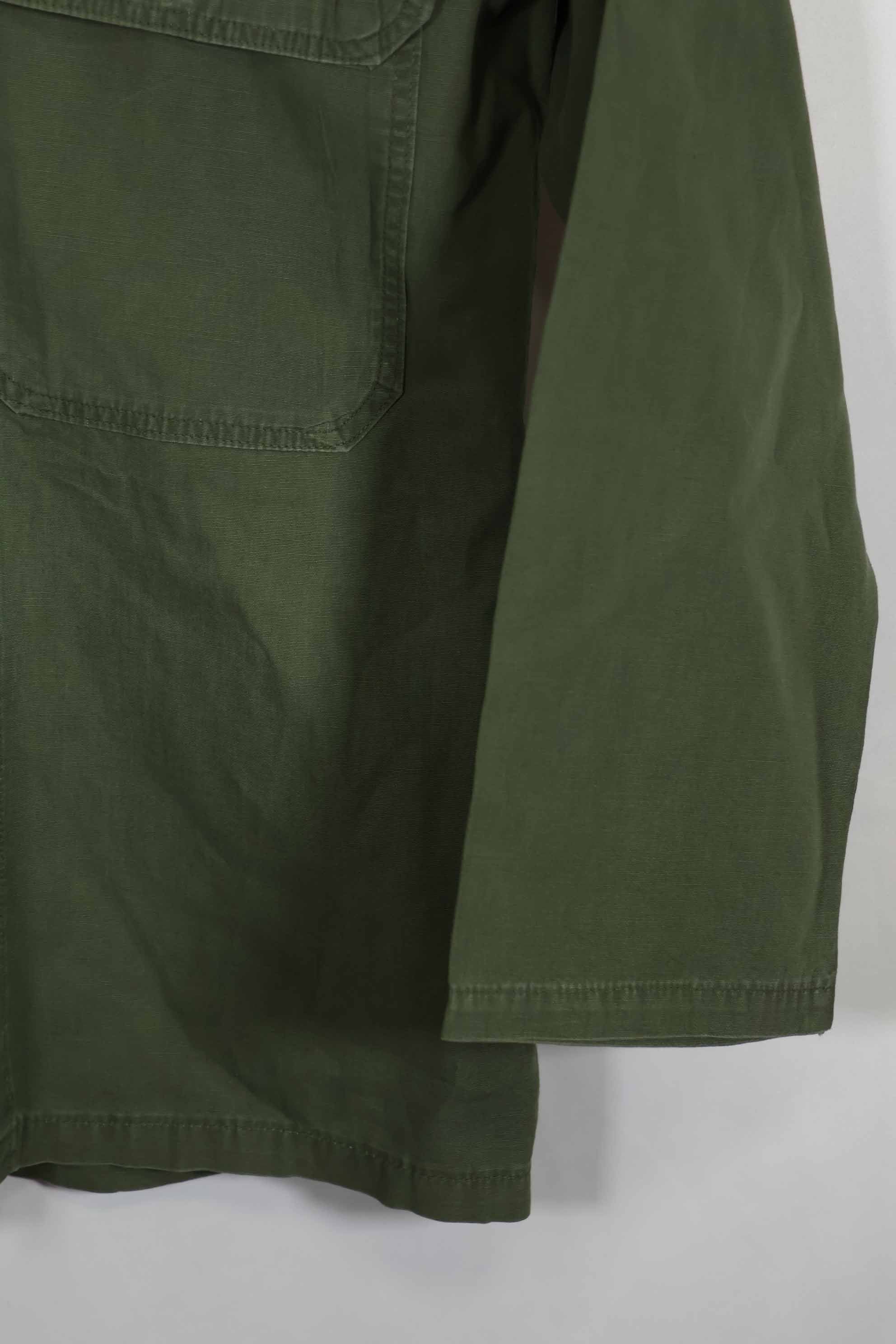 1960年代 OG-107 ポップリン生地 ユーティリティシャツ パッチ初付け 中古品 B