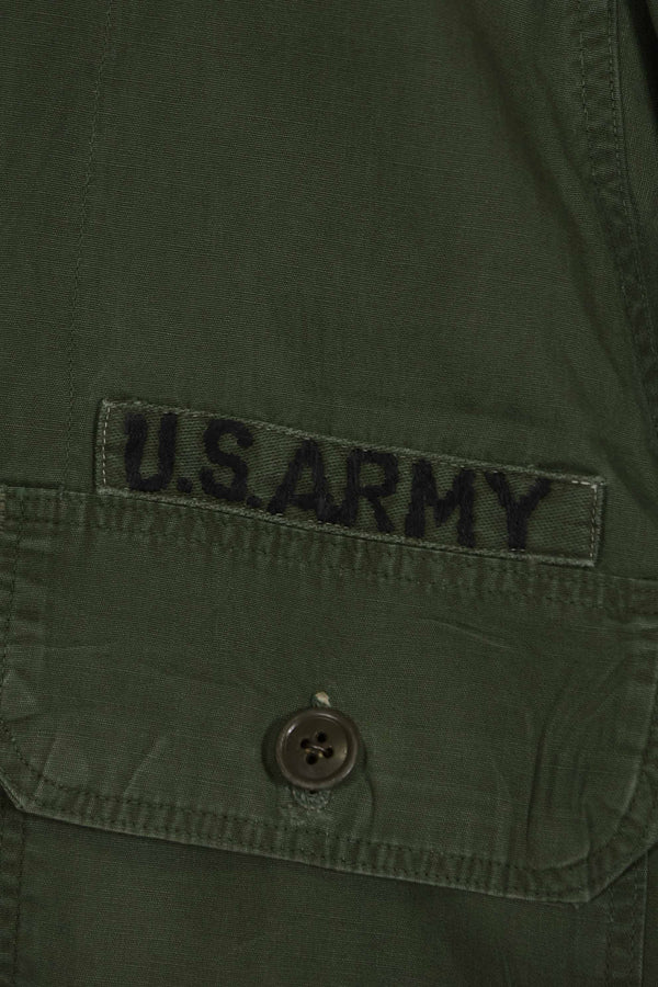 1960年代 OG-107 ポップリン生地 ユーティリティシャツ パッチ初付け 中古品 B