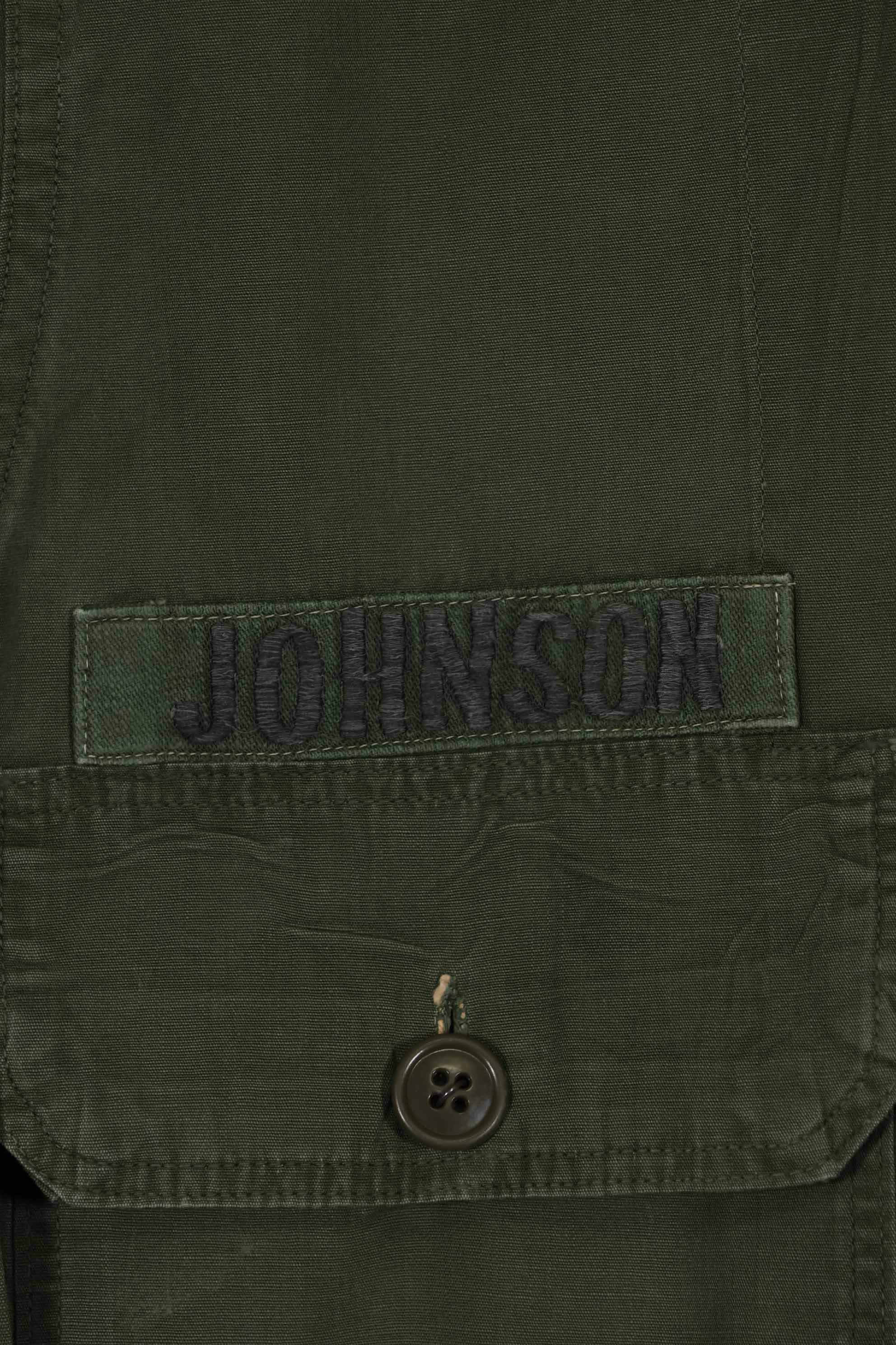 1960年代 OG-107 ポップリン生地 ユーティリティシャツ パッチ初付け 中古品 B