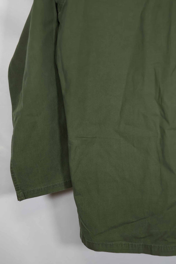 1960年代 OG-107 ポップリン生地 ユーティリティシャツ パッチ初付け 中古品 B