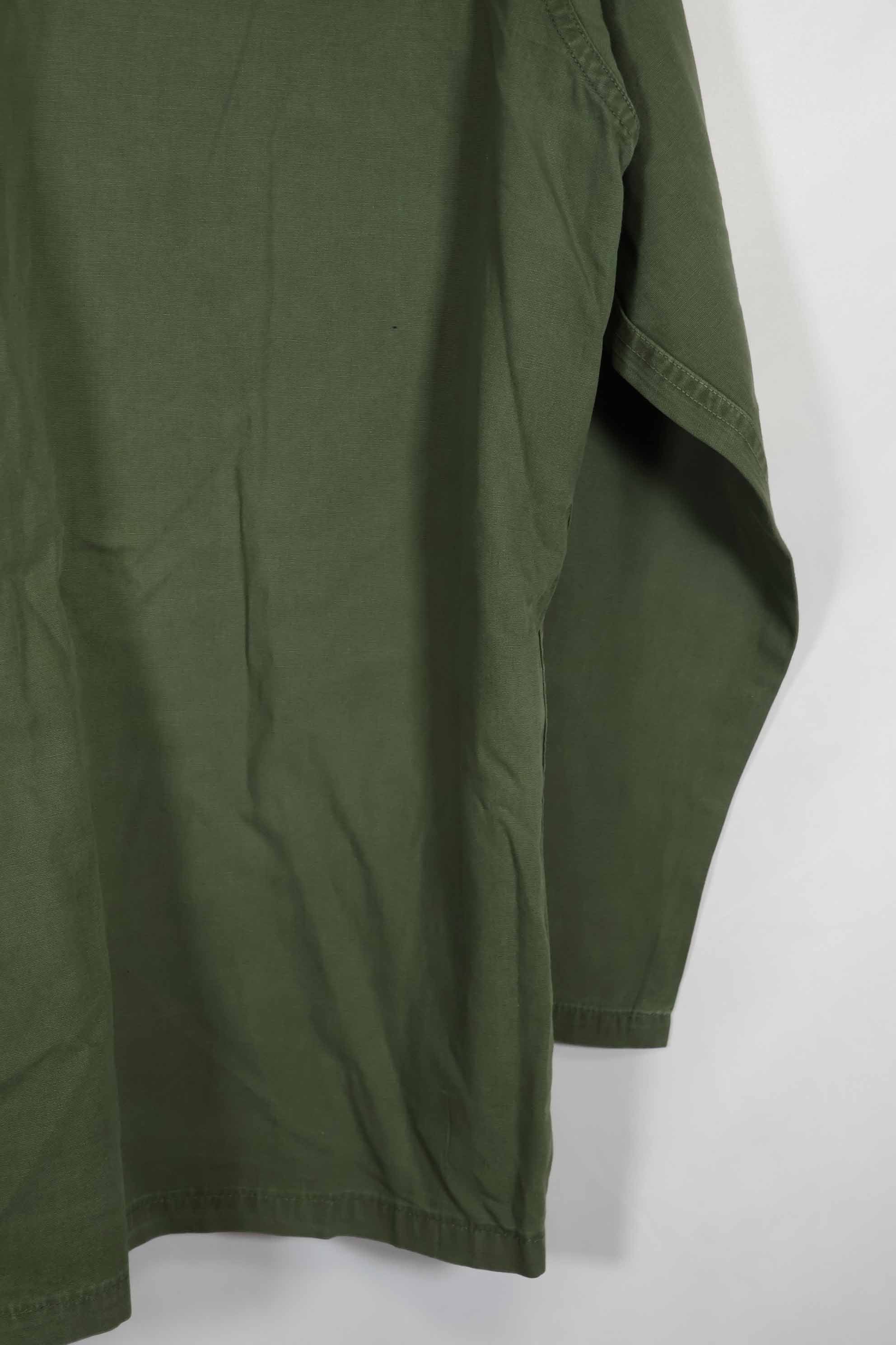 1960年代 OG-107 ポップリン生地 ユーティリティシャツ パッチ初付け 中古品 B