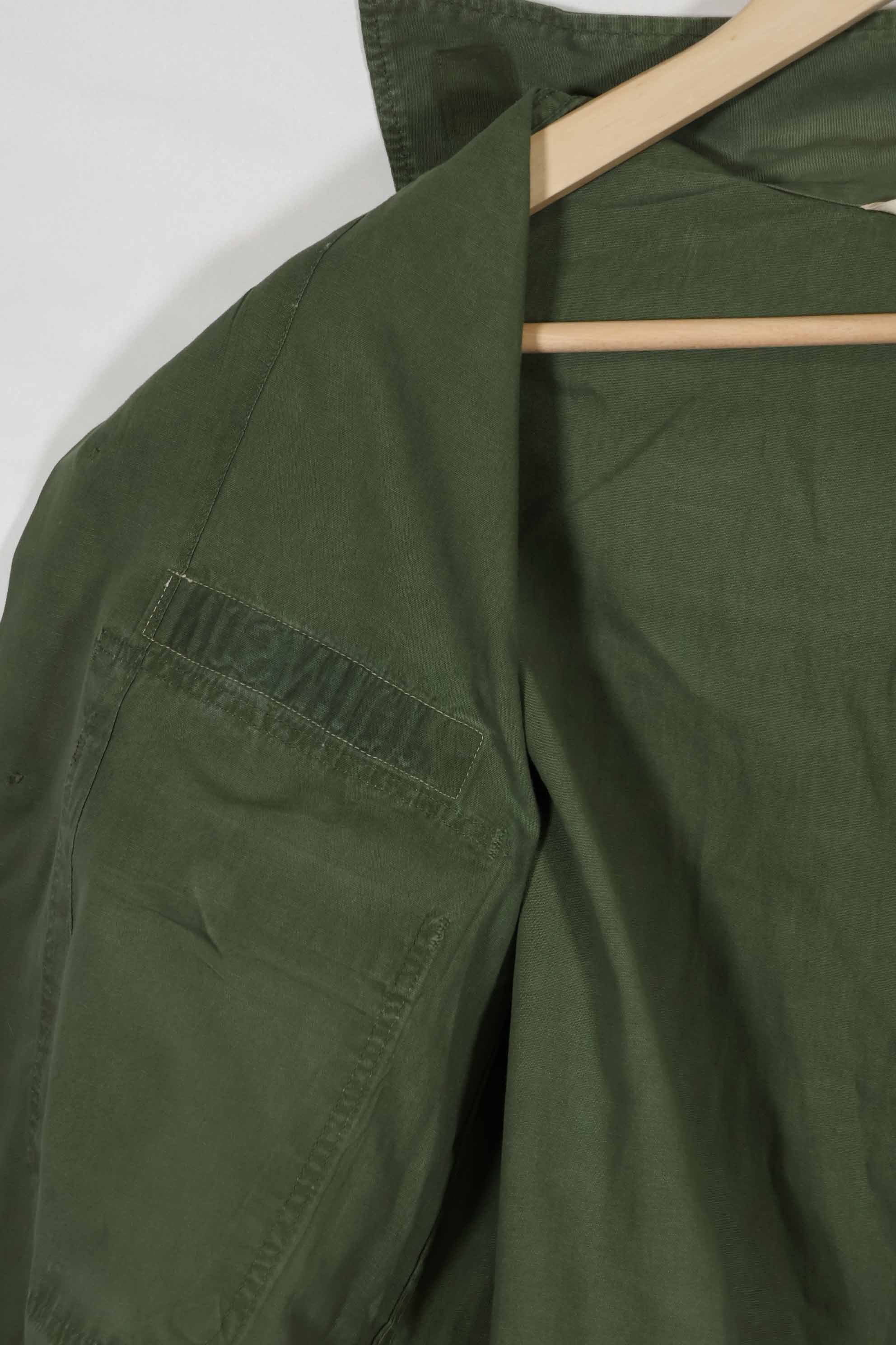 1960年代 OG-107 ポップリン生地 ユーティリティシャツ パッチ初付け 中古品 B