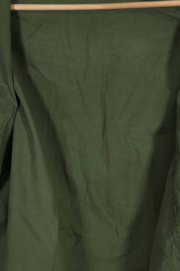 1960年代 OG-107 ポップリン生地 ユーティリティシャツ パッチ初付け 中古品 B