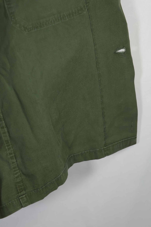 1960年代 OG-107 ポップリン生地 ユーティリティシャツ パッチ初付け 中古品 B