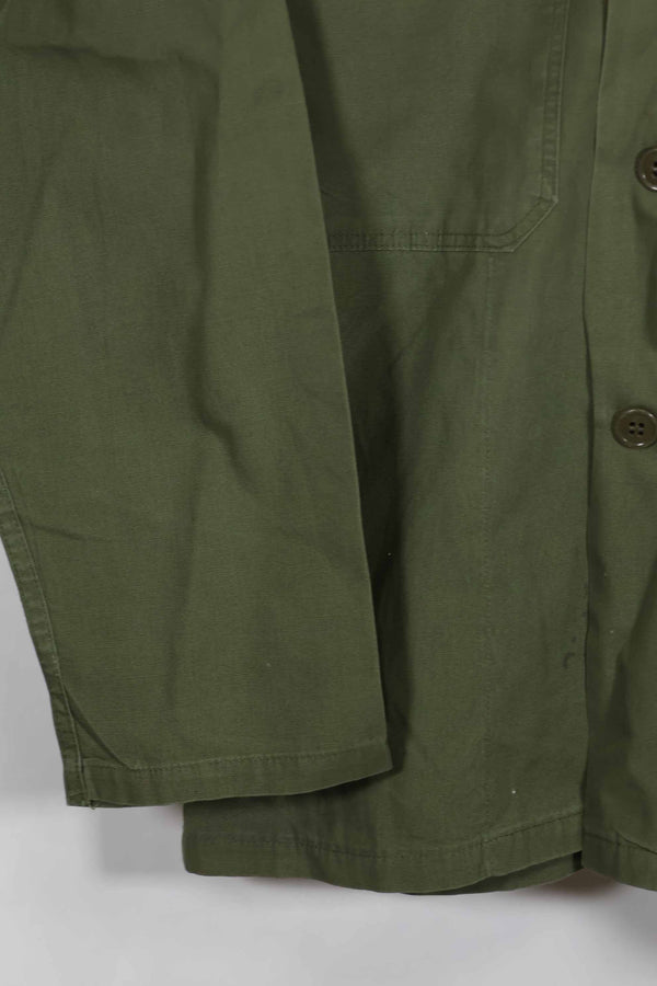 1960年代 OG-107 ポップリン生地 ユーティリティシャツ パッチ初付け 中古品 A