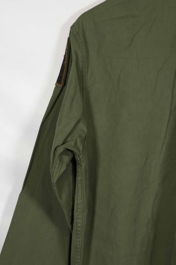 1960年代 OG-107 ポップリン生地 ユーティリティシャツ パッチ初付け 中古品 A