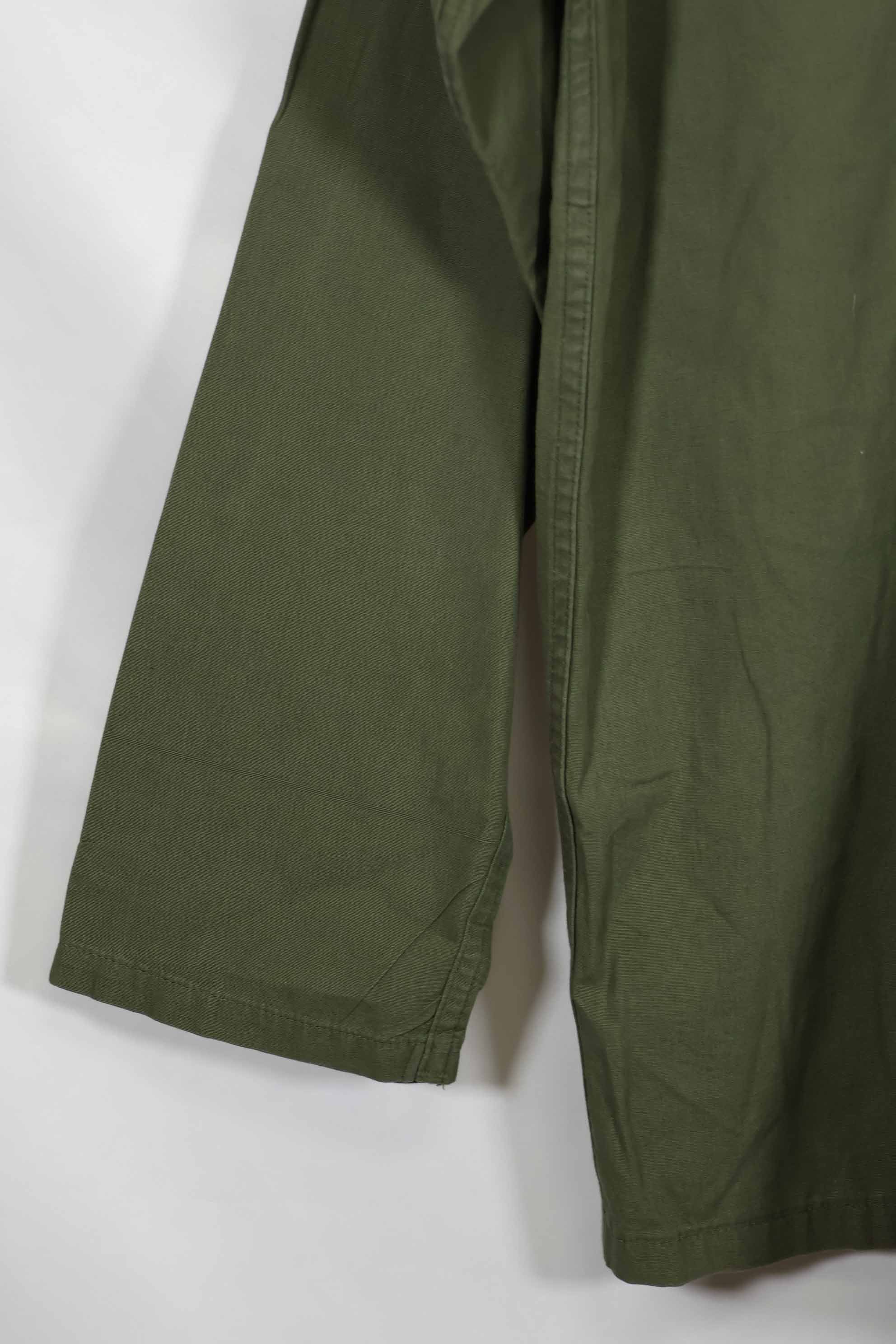 1960年代 OG-107 ポップリン生地 ユーティリティシャツ パッチ初付け 中古品 A