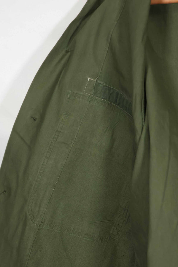 1960年代 OG-107 ポップリン生地 ユーティリティシャツ パッチ初付け 中古品 A