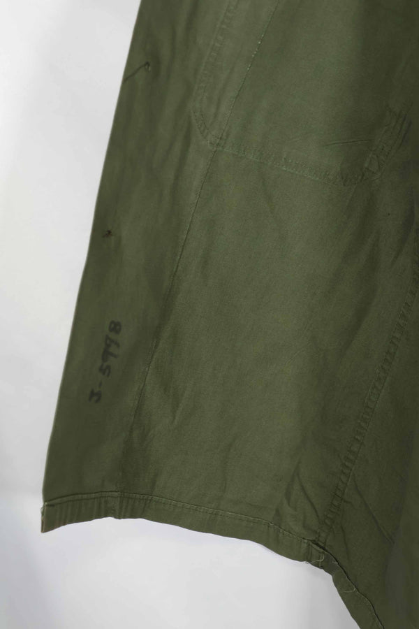 1960年代 OG-107 ポップリン生地 ユーティリティシャツ パッチ初付け 中古品 A