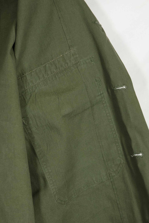 1960年代 OG-107 ポップリン生地 ユーティリティシャツ パッチ初付け 中古品 A