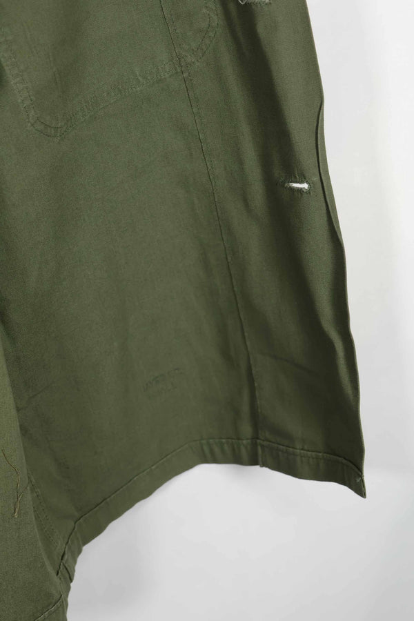 1960年代 OG-107 ポップリン生地 ユーティリティシャツ パッチ初付け 中古品 A