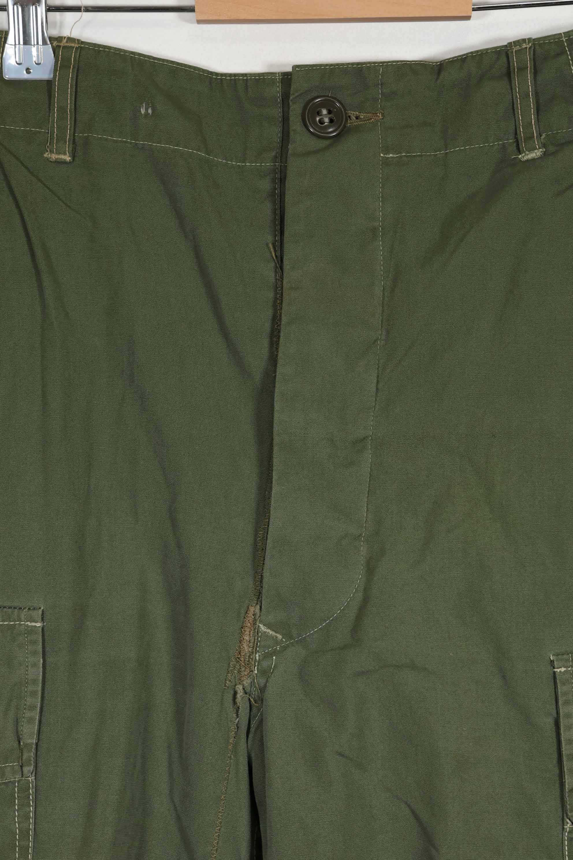 1960年代中盤 日本製 ローカルメイド 2nd Model ジャングルファティーグ パンツ 中古品