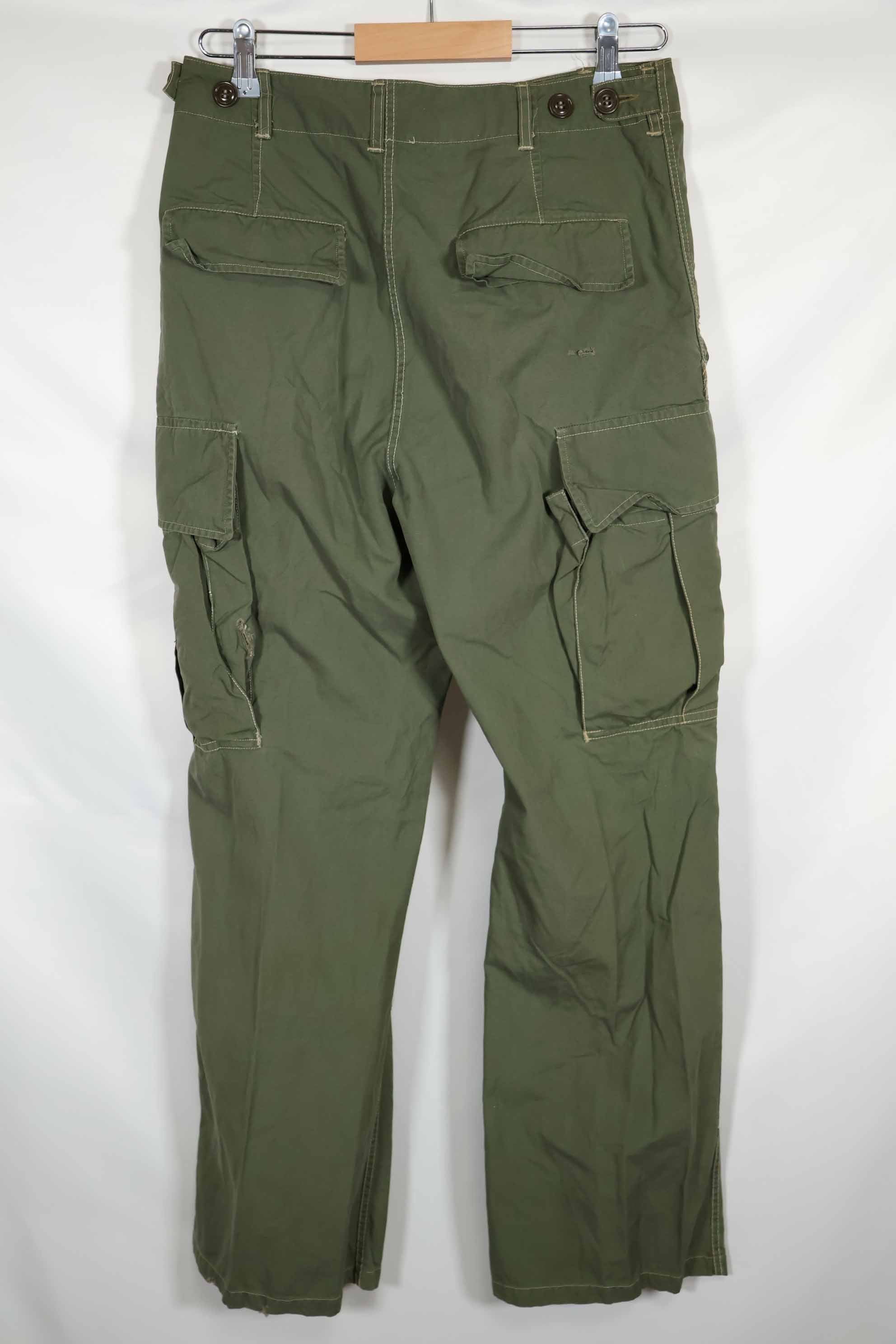 1960年代中盤 日本製 ローカルメイド 2nd Model ジャングルファティーグ パンツ 中古品