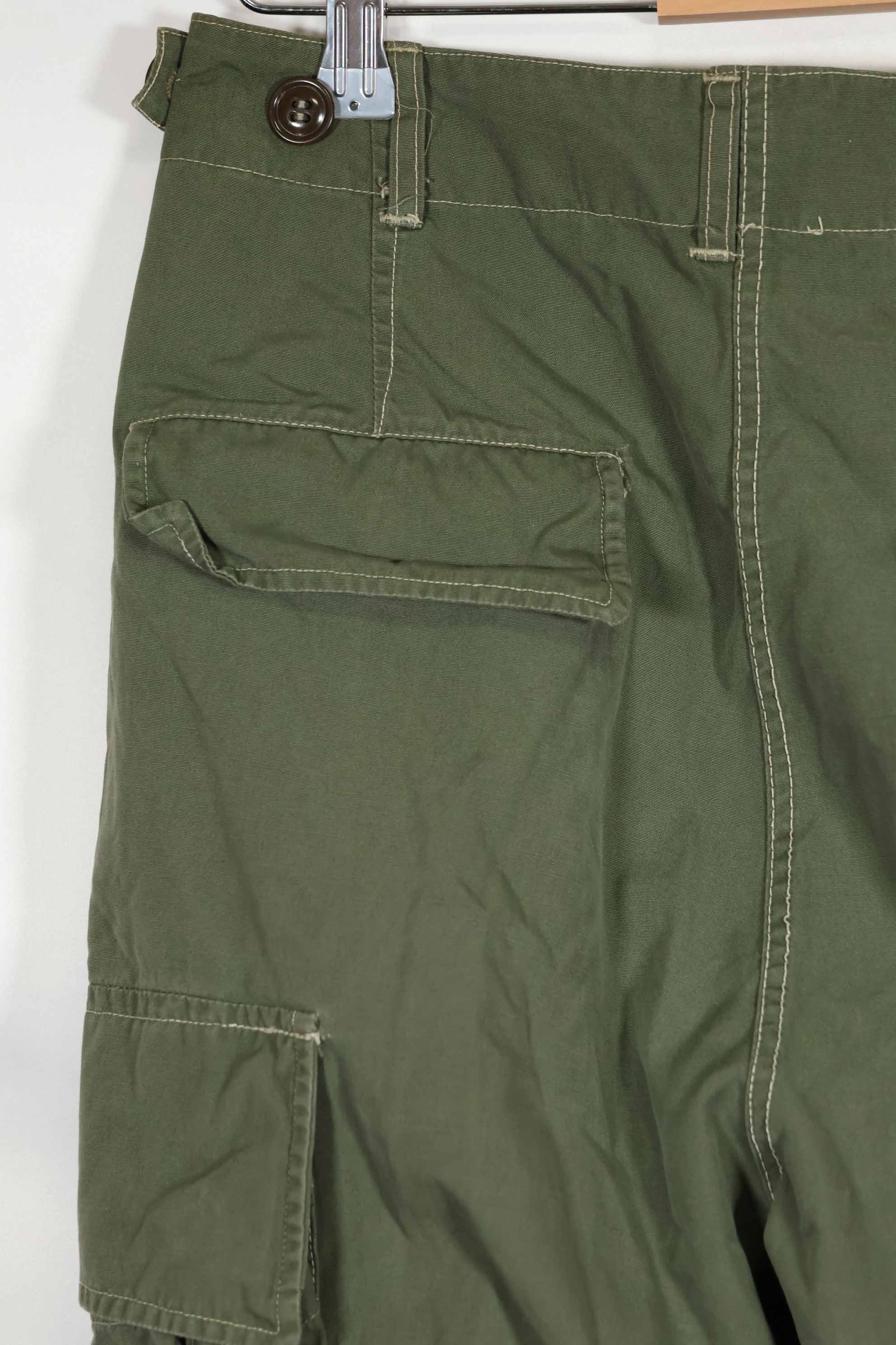 1960年代中盤 日本製 ローカルメイド 2nd Model ジャングルファティーグ パンツ 中古品