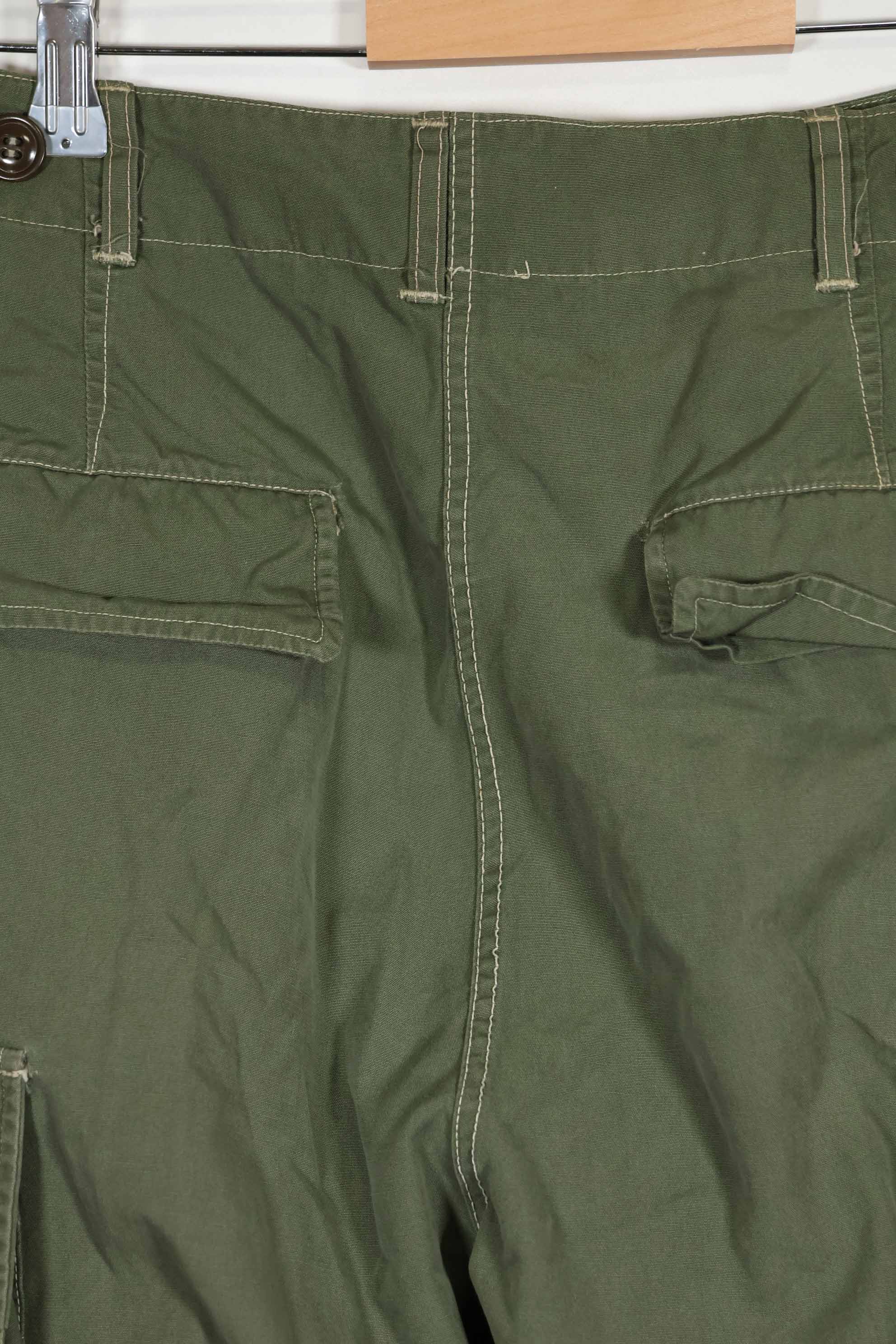 1960年代中盤 日本製 ローカルメイド 2nd Model ジャングルファティーグ パンツ 中古品