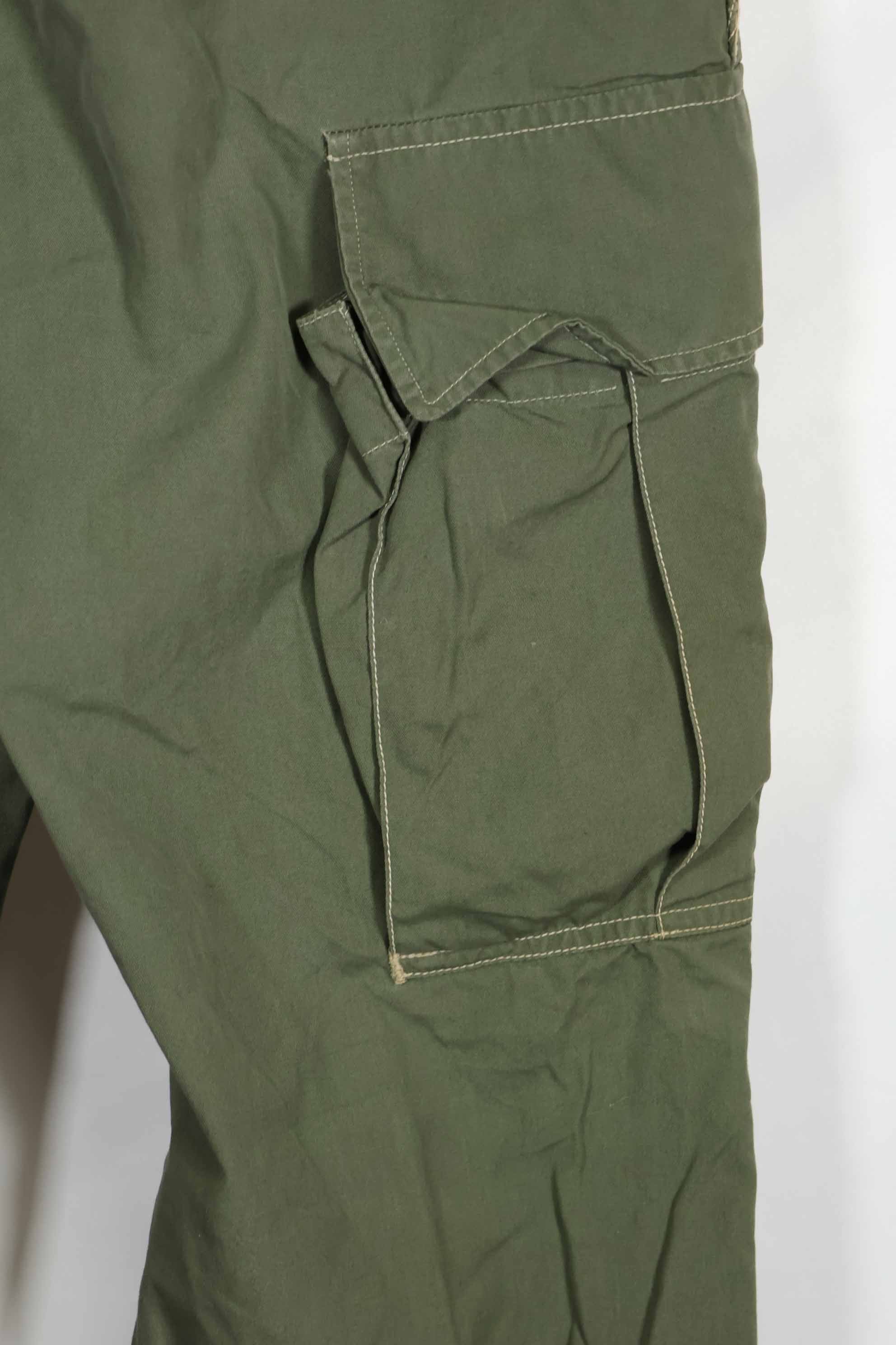 1960年代中盤 日本製 ローカルメイド 2nd Model ジャングルファティーグ パンツ 中古品