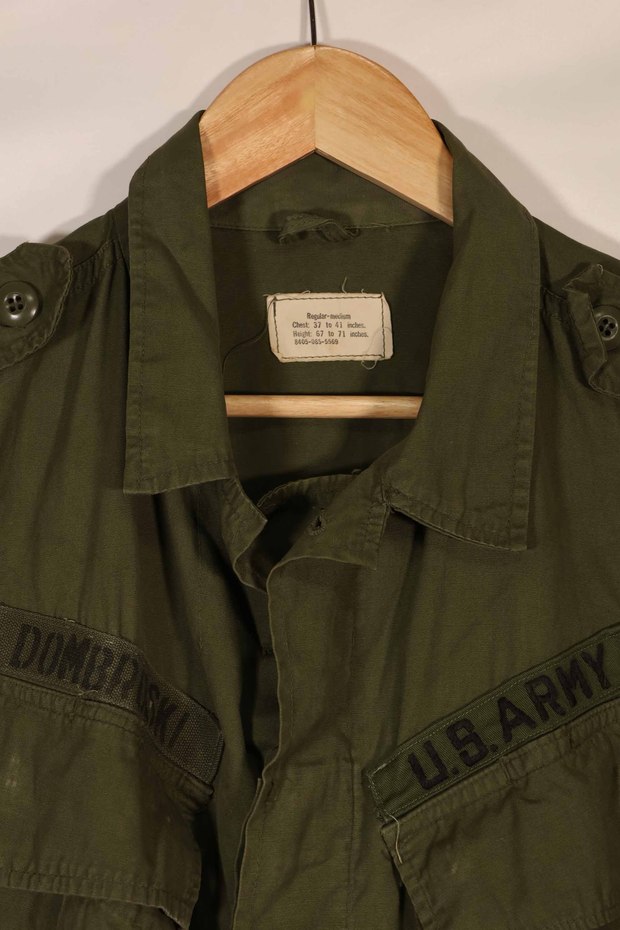 実物 日本製 FEC-39917 2nd Model ジャングルファティーグ ジャケット 中古品