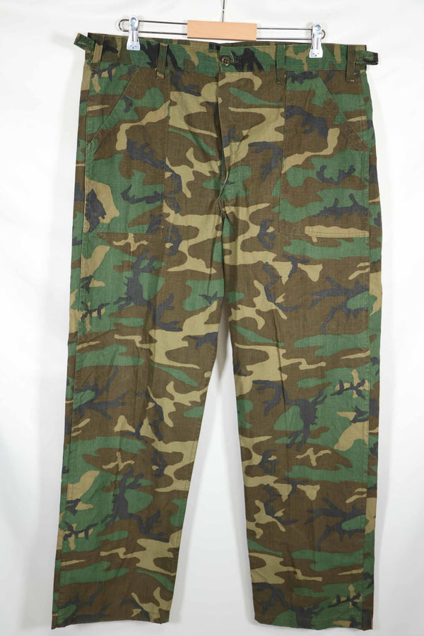 1970年代生地 ERDL LCリーフ ユーティリティーパンツ ベイカーパンツ 中古品