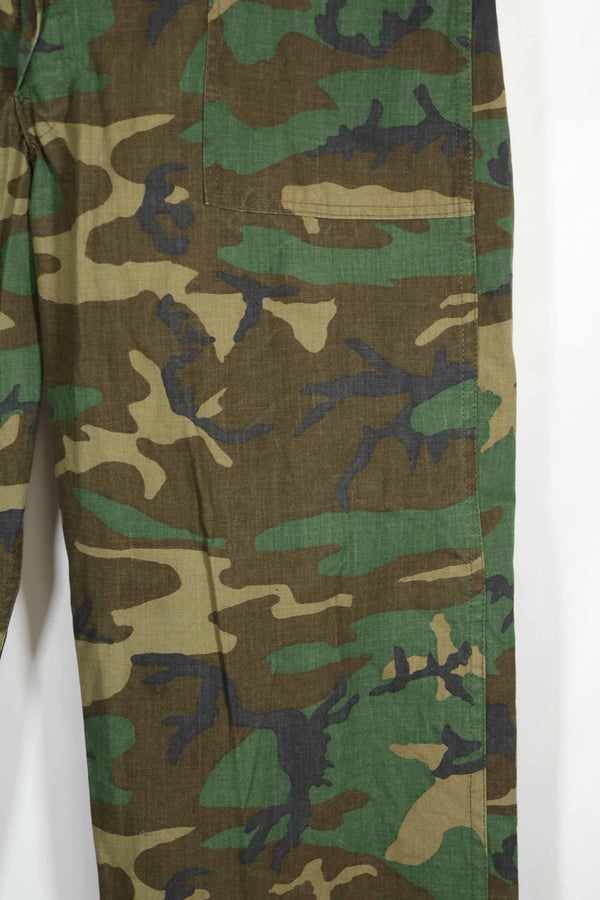 1970年代生地 ERDL LCリーフ ユーティリティーパンツ ベイカーパンツ 中古品