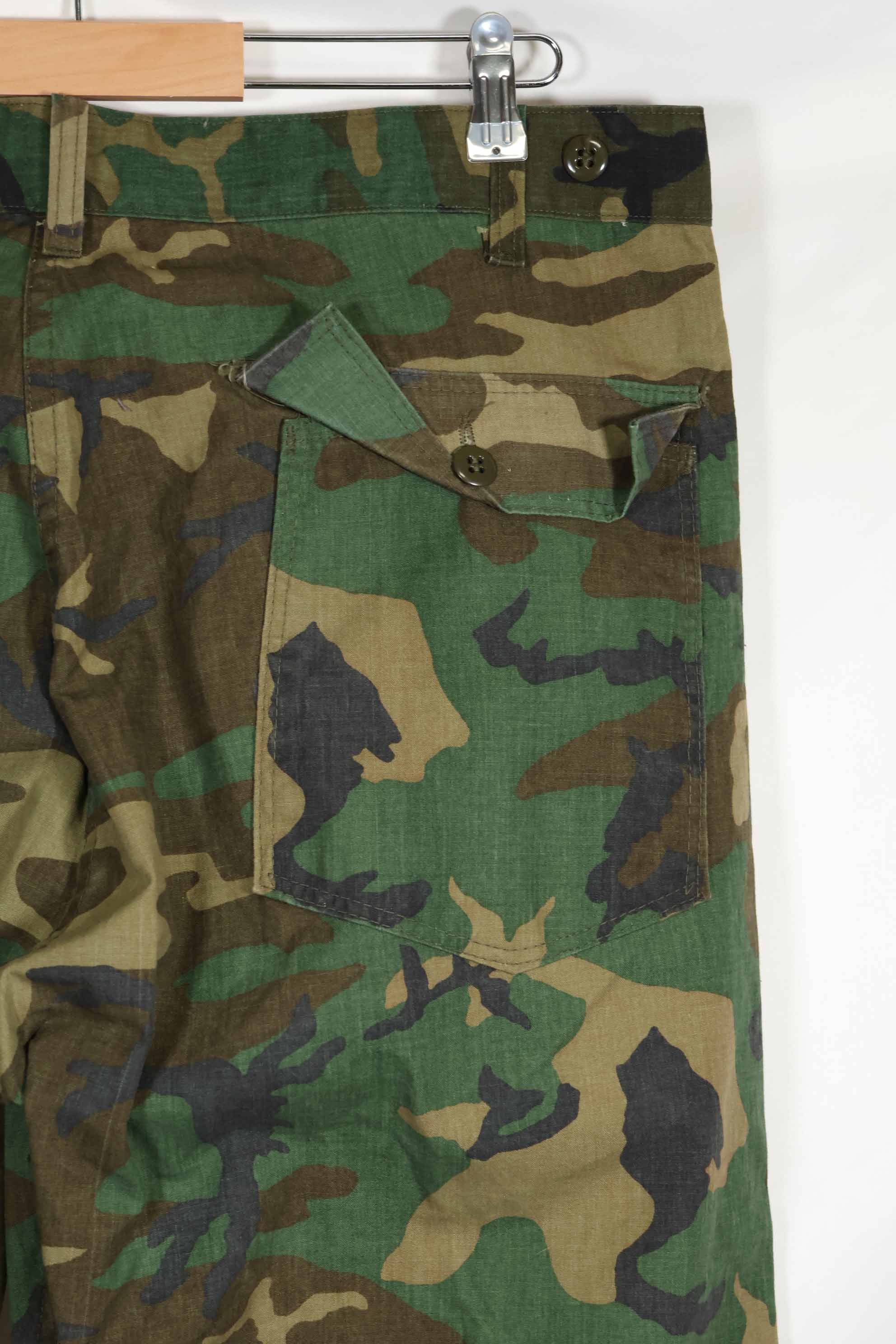 1970年代生地 ERDL LCリーフ ユーティリティーパンツ ベイカーパンツ 中古品