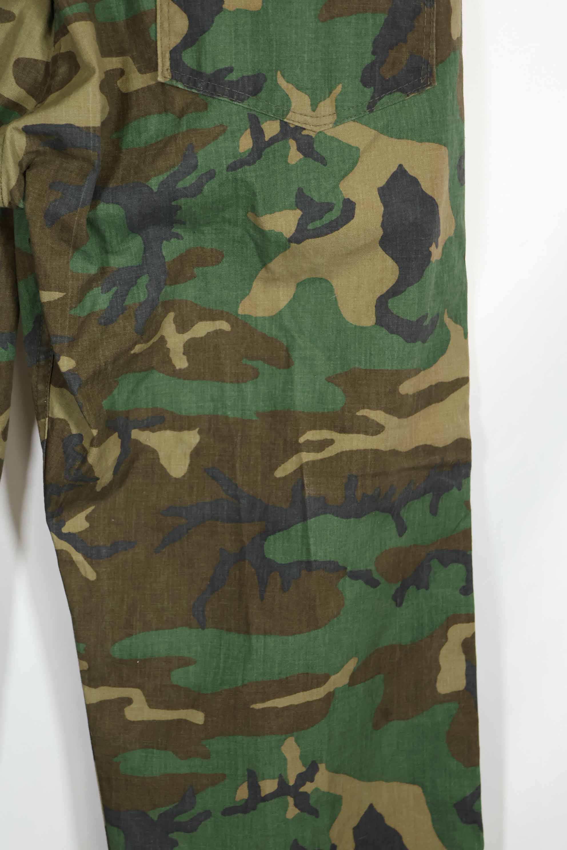 1970年代生地 ERDL LCリーフ ユーティリティーパンツ ベイカーパンツ 中古品