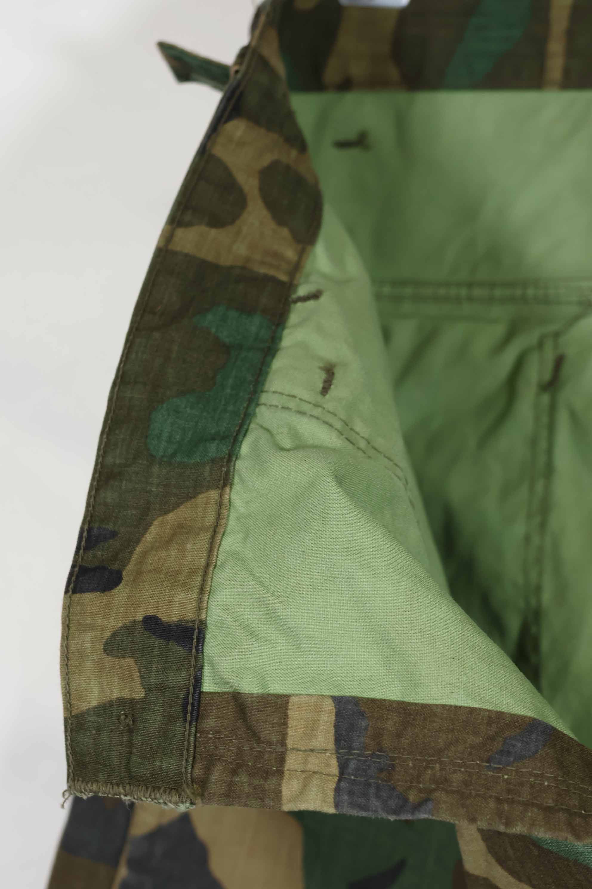 1970年代生地 ERDL LCリーフ ユーティリティーパンツ ベイカーパンツ 中古品