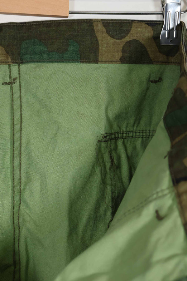 1970年代生地 ERDL LCリーフ ユーティリティーパンツ ベイカーパンツ 中古品