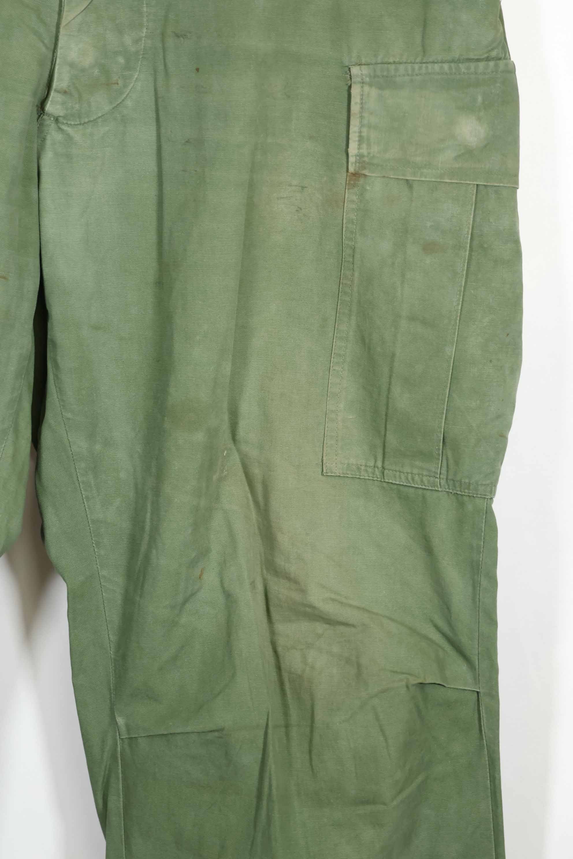 1960年代中盤製 3rd Model ノンリップストップ ジャングルファティーグ パンツ L-L 中古品