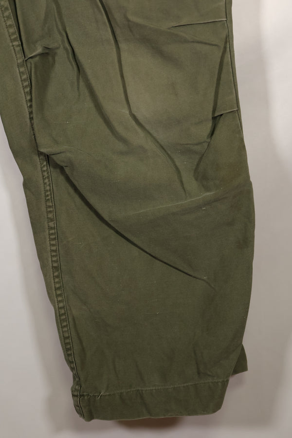 実物 1950年代 アメリカ軍 M51 コットン フィールドパンツ 中古品 M-R