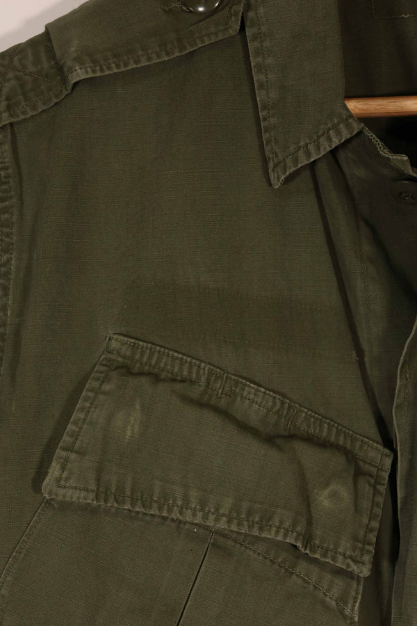 実物 DAJB契約番号 2nd Model ジャングルファティーグ ジャケット 退色あり 中古品