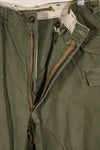 実物 1950年代 アメリカ軍 M51 コットン フィールドパンツ 中古品 M-R