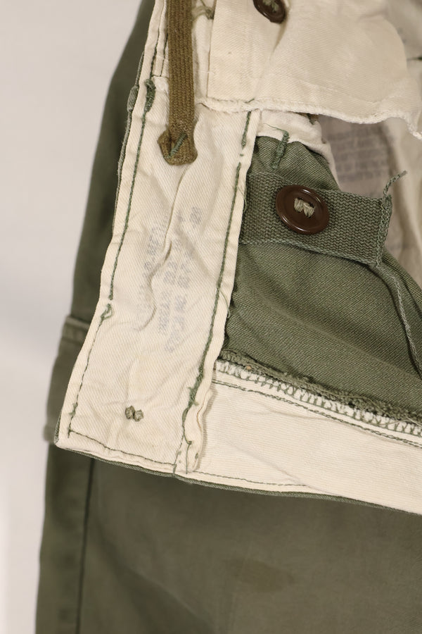 実物 1950年代 アメリカ軍 M51 コットン フィールドパンツ 中古品 M-R