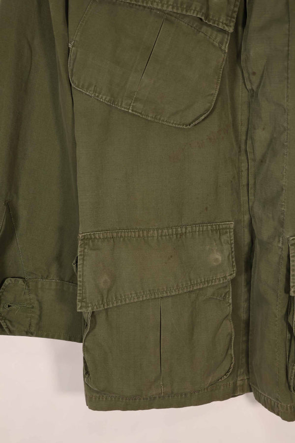 実物 DAJB契約番号 2nd Model ジャングルファティーグ ジャケット 退色あり 中古品