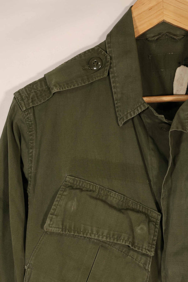 実物 DAJB契約番号 2nd Model ジャングルファティーグ ジャケット 退色あり 中古品