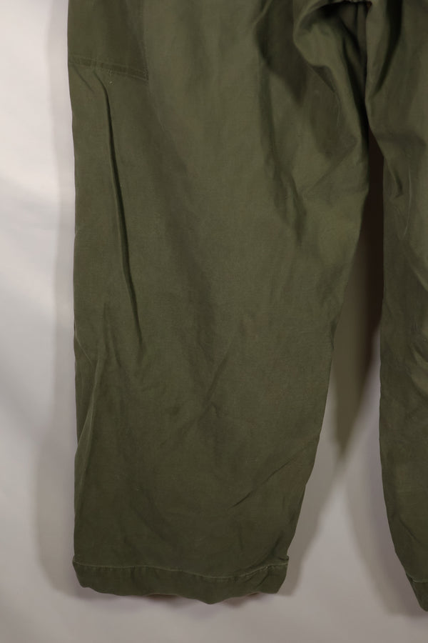 実物 1950年代 アメリカ軍 M51 コットン フィールドパンツ 中古品 M-R