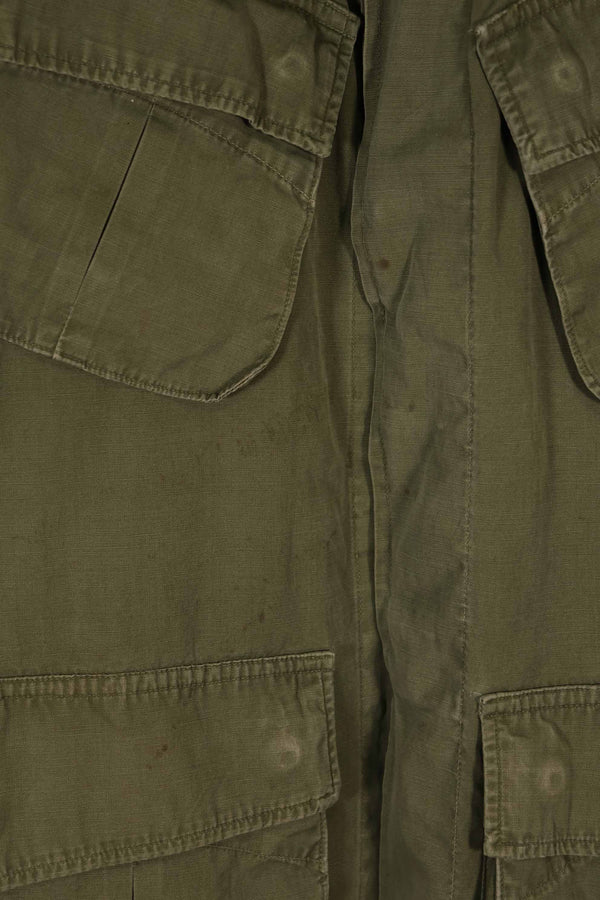 実物 DAJB契約番号 2nd Model ジャングルファティーグ ジャケット 退色あり 中古品