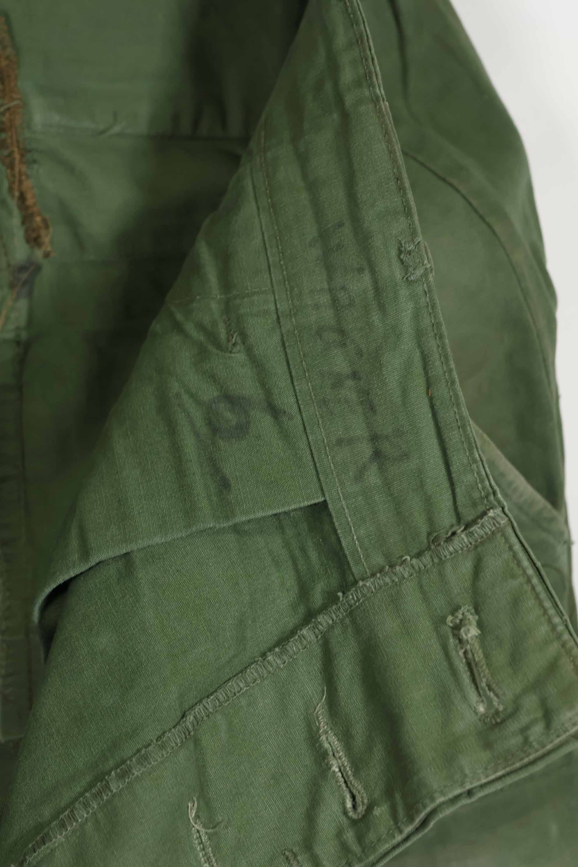 1960年代中盤製 3rd Model ノンリップストップ ジャングルファティーグ パンツ L-L 中古品