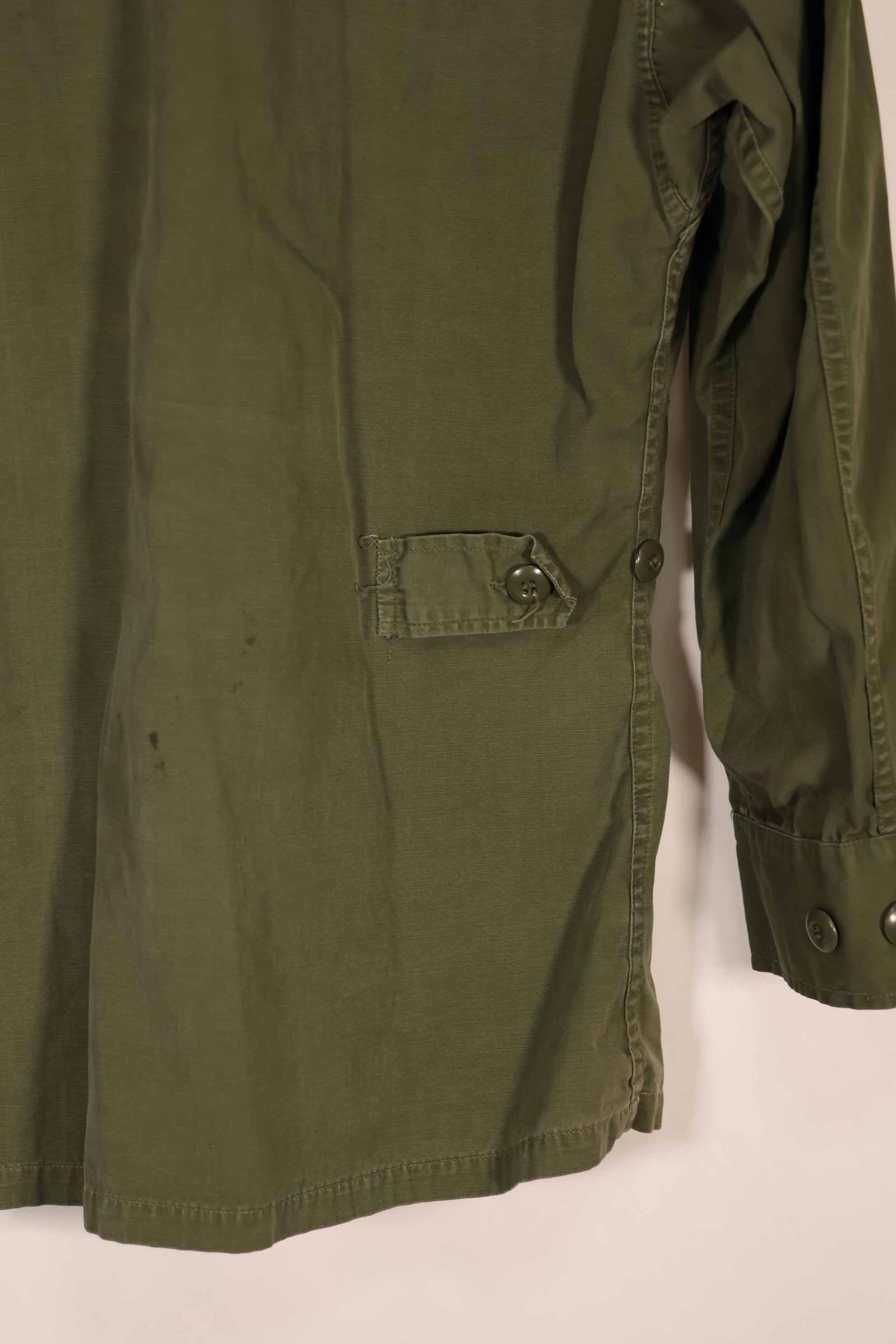 実物 DAJB契約番号 2nd Model ジャングルファティーグ ジャケット 退色あり 中古品