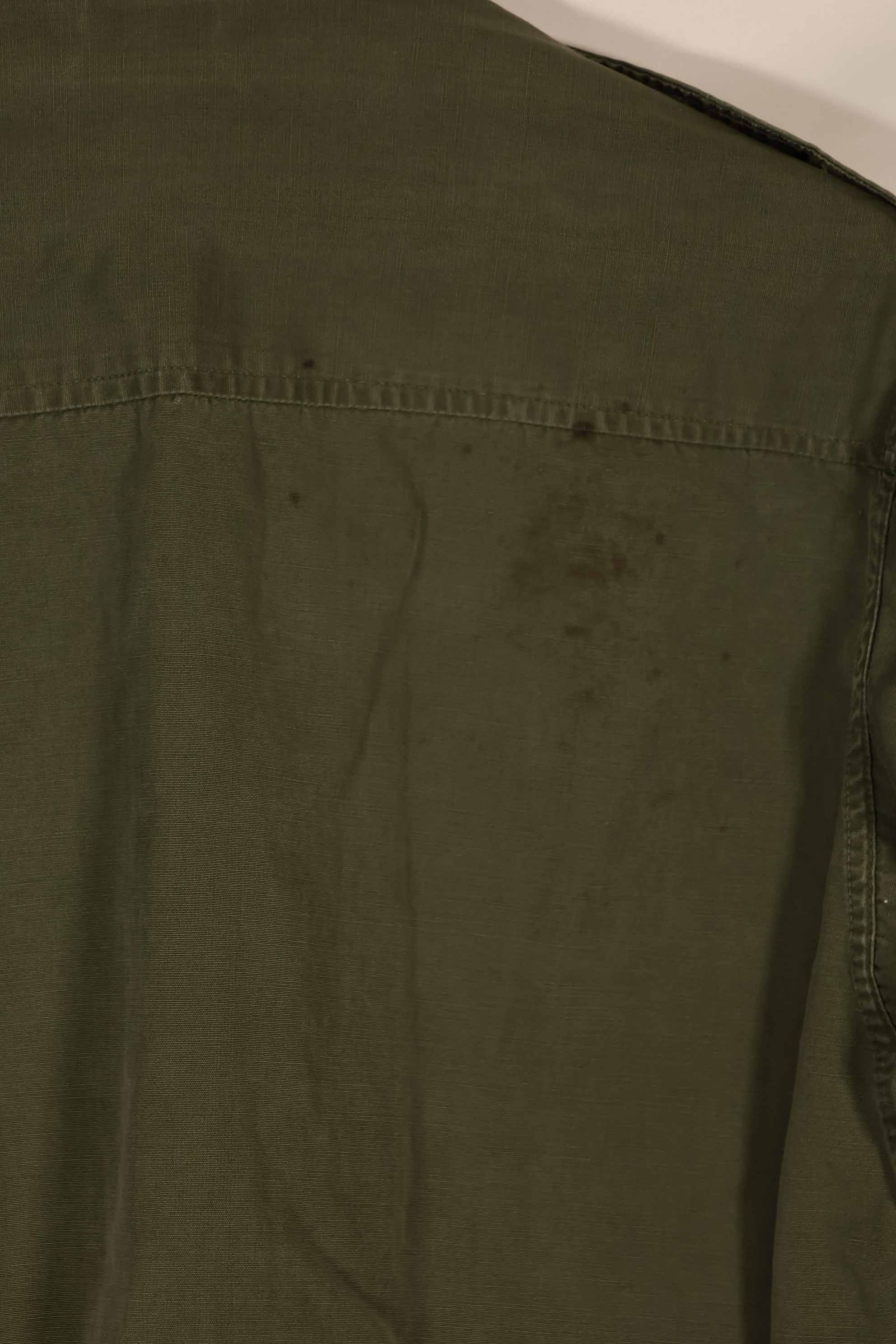 実物 DAJB契約番号 2nd Model ジャングルファティーグ ジャケット 退色あり 中古品