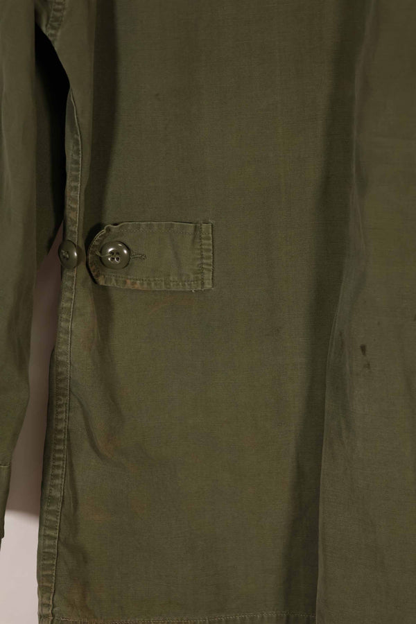 実物 DAJB契約番号 2nd Model ジャングルファティーグ ジャケット 退色あり 中古品